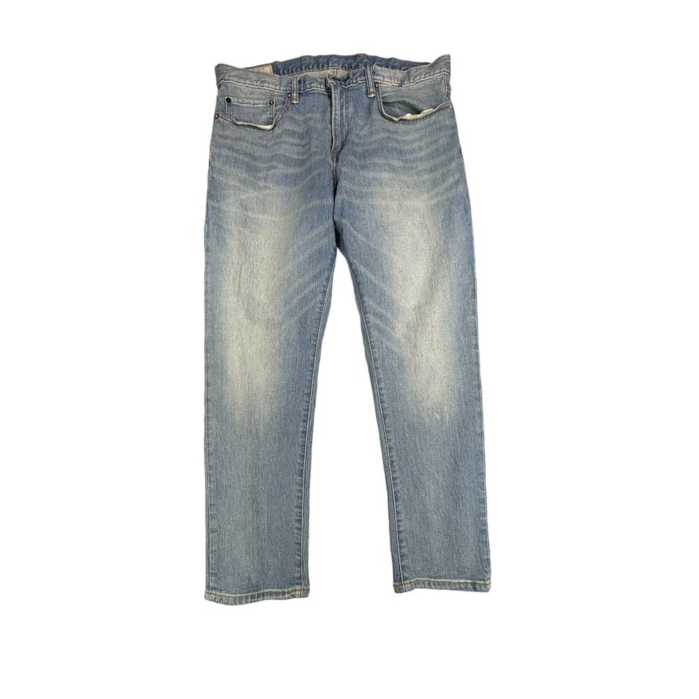 Gap Jeans Slim Straight Fit Light Wash Denim Mens 38x30